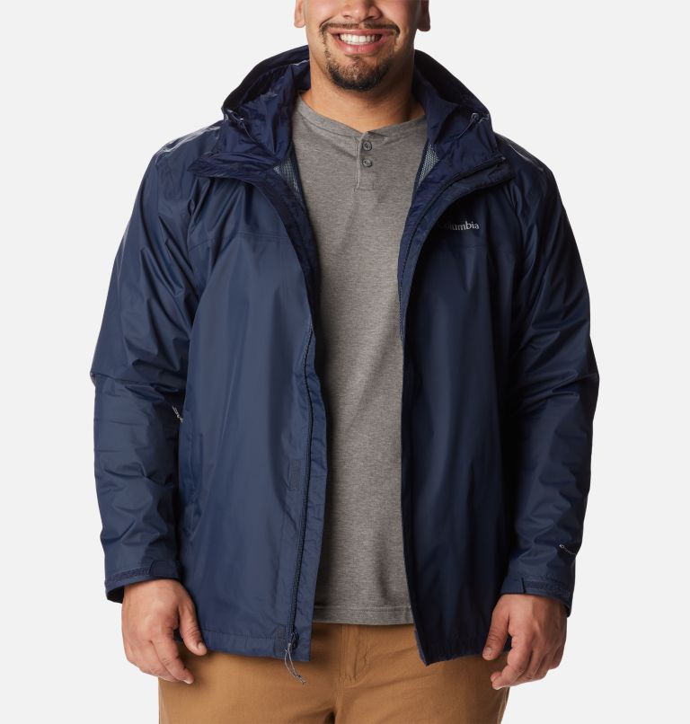 Men's Watertight II Rain Jacket - Big, Color: Collegiate Navy, image 8