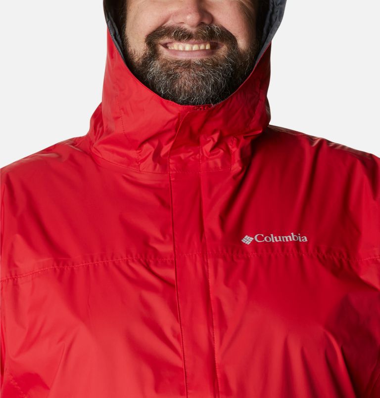 Men's Watertight II Rain Jacket - Big, Color: Mountain Red, image 4