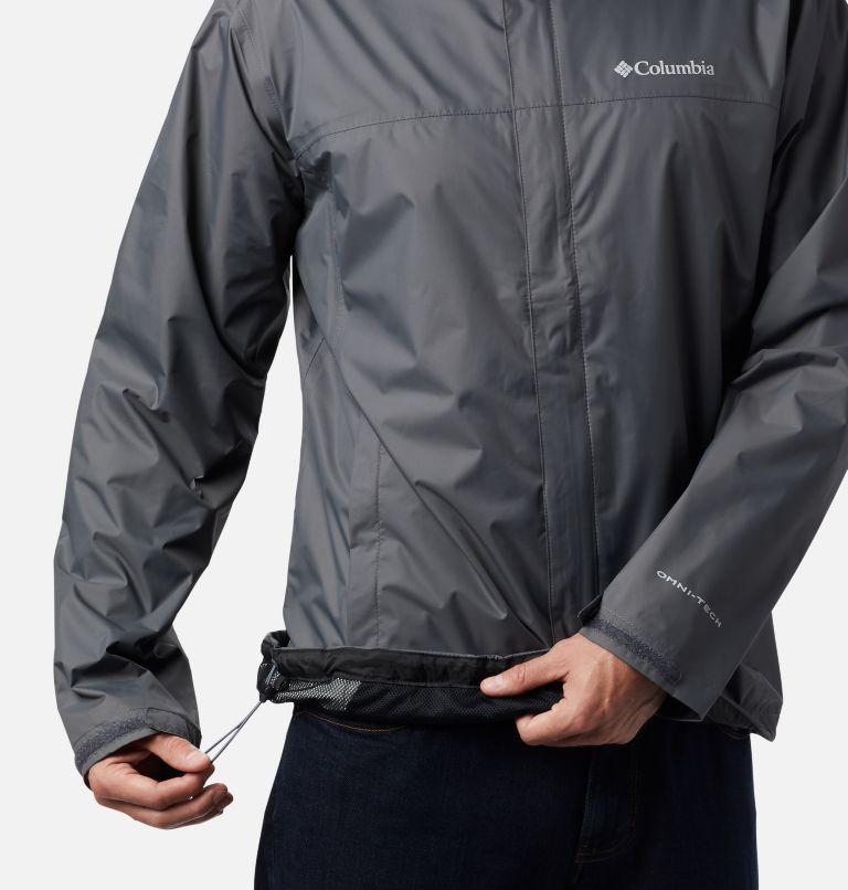 Men's Watertight II Rain Jacket - Tall, Color: Graphite, image 5