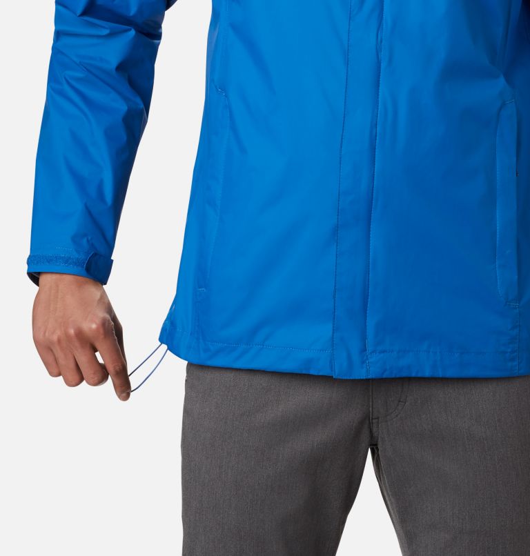Thumbnail: Men's Watertight II Rain Jacket - Tall, Color: Bright Indigo, image 5