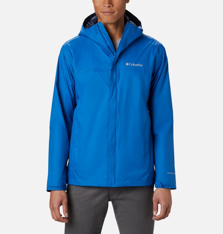 Thumbnail: Men's Watertight II Rain Jacket - Tall, Color: Bright Indigo, image 1