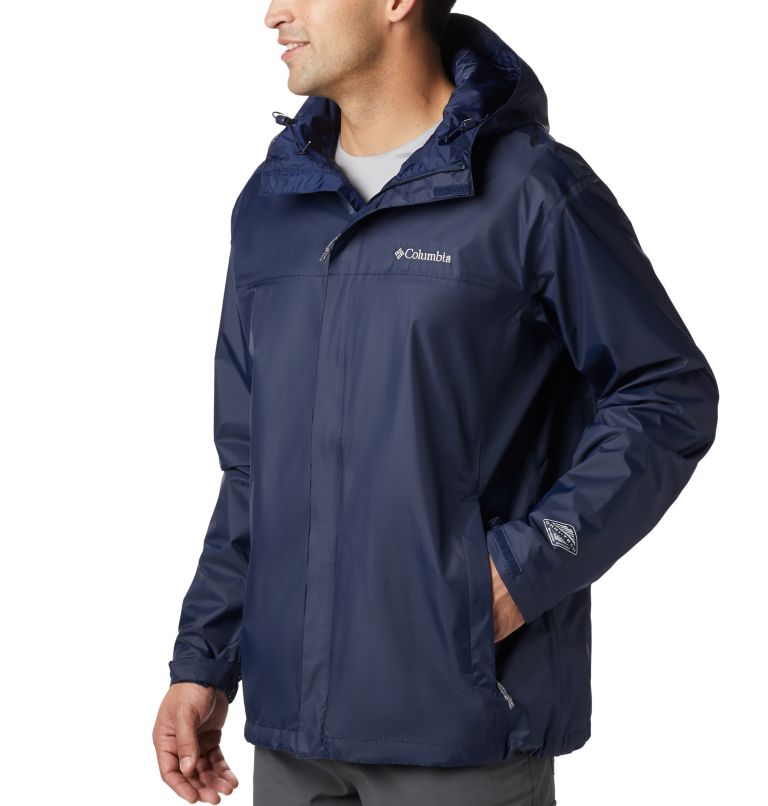Thumbnail: Men's Watertight II Rain Jacket - Tall, Color: Collegiate Navy, image 6