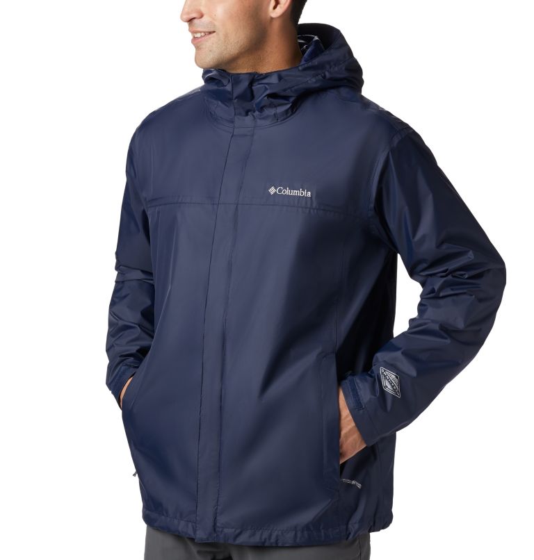 Men's Watertight II Rain Jacket - Tall, Color: Collegiate Navy