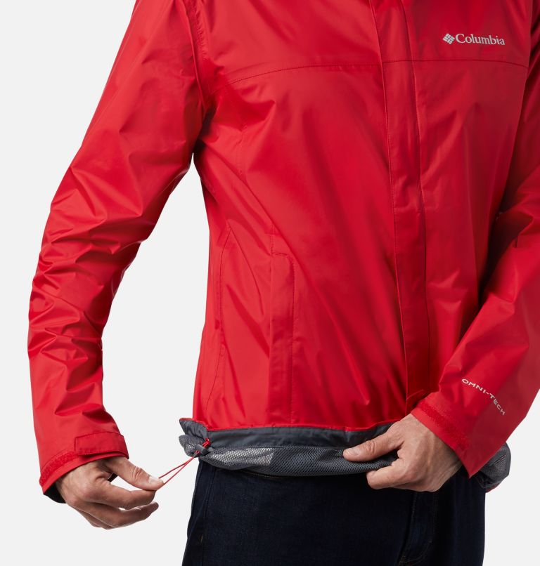 Men's Watertight II Rain Jacket - Tall, Color: Mountain Red, image 5