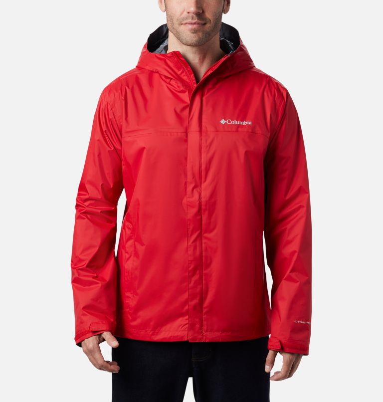 Men's Watertight II Rain Jacket - Tall, Color: Mountain Red, image 1