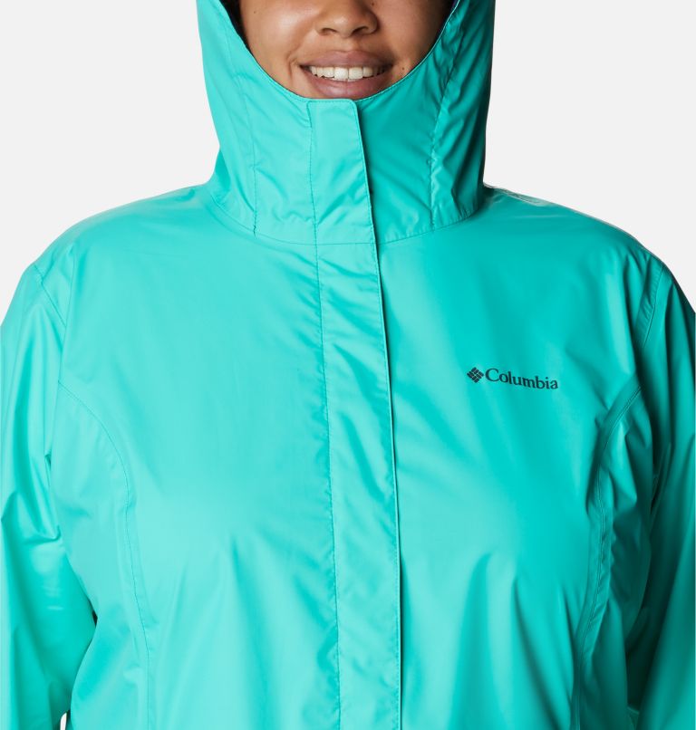 Women’s Arcadia II Jacket - Plus Size, Color: Electric Turquoise, image 4