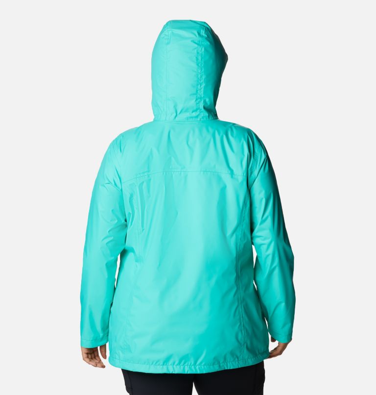 Thumbnail: Women’s Arcadia II Jacket - Plus Size, Color: Electric Turquoise, image 2