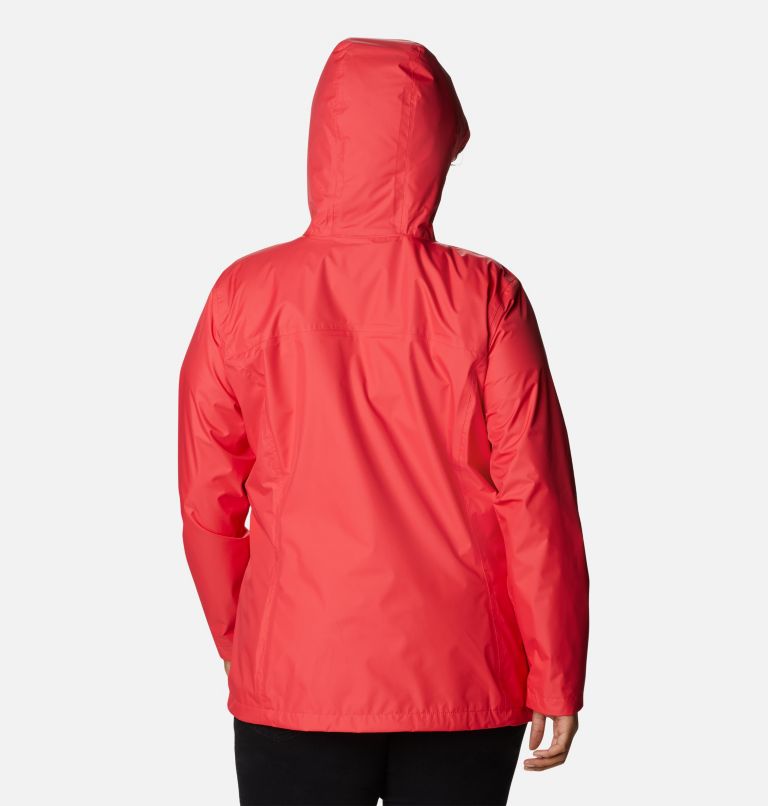 Women’s Arcadia II Jacket - Plus Size, Color: Red Hibiscus