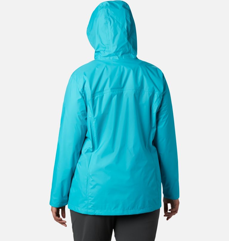 Thumbnail: Women’s Arcadia II Rain Jacket - Plus Size, Color: Geyser, image 2