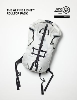 THE ALPINE LIGHT ROLLTOP PACK: 2023 ISPO AWARD WINNER.