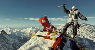 Benny Leiber mountaineering.