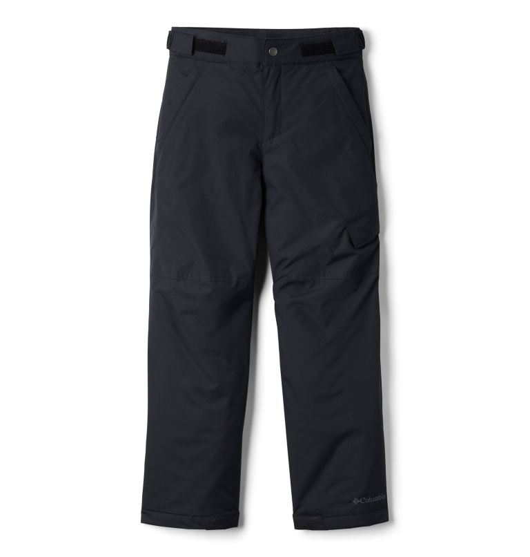 Boys' Ice Slope II Insulated Ski Pants, Color: Black, image 1
