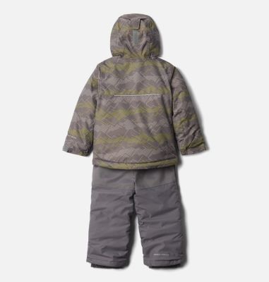 Toddlers' Buga&trade; Set Buga&trade; Set | 667 | 2T, City Grey Dot Scape Print, Columbia Grey, back