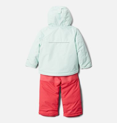 Toddlers' Buga&trade; Set Buga&trade; Set | 667 | 2T, Sea Ice Sparklers Print, Pink Orchid, back