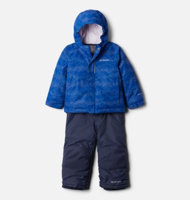 Toddlers' Buga&trade; Set Buga&trade; Set | 667 | 2T, Lapis Blue Dot Scape Print, Pale Lilac, front