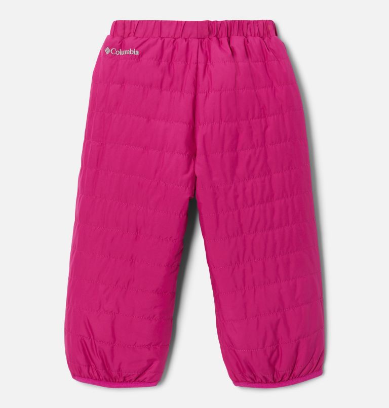 Thumbnail: Toddler Double Trouble Reversible Pants, Color: Wild Fuchsia, Blush Pink, image 2