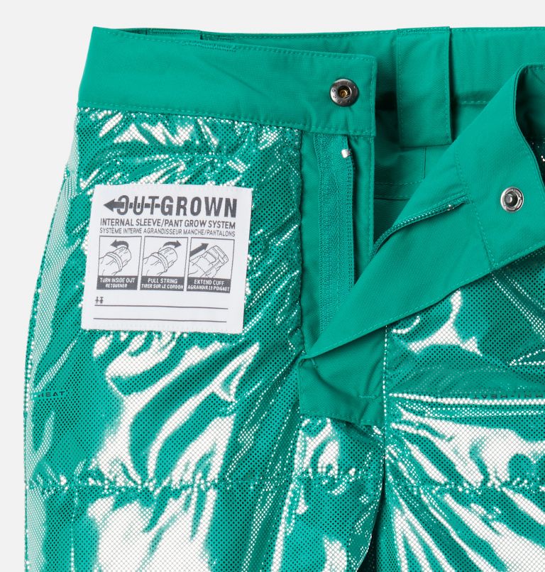 Pantaloni da sci Bugaboo II da ragazzo, Color: Emerald Green, image 3