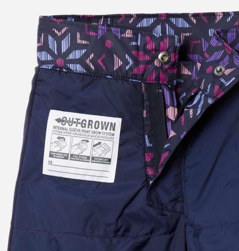 Thumbnail: Girls' Starchaser Peak Pants, Color: Serenity Paperflakes, image 3