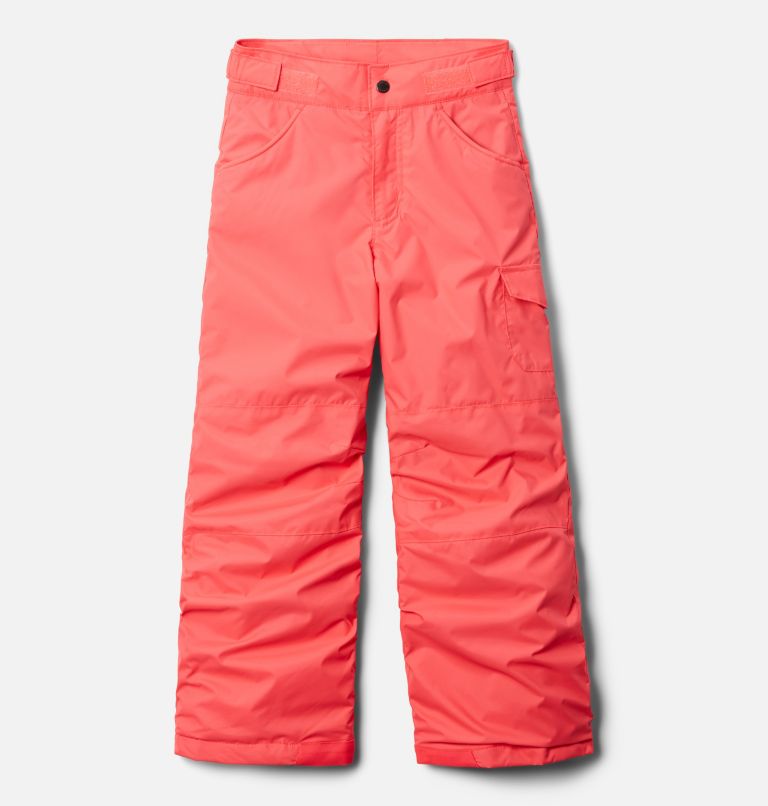 Thumbnail: Girls' Starchaser Peak Insulated Ski Pants, Color: Neon Sunrise, image 1