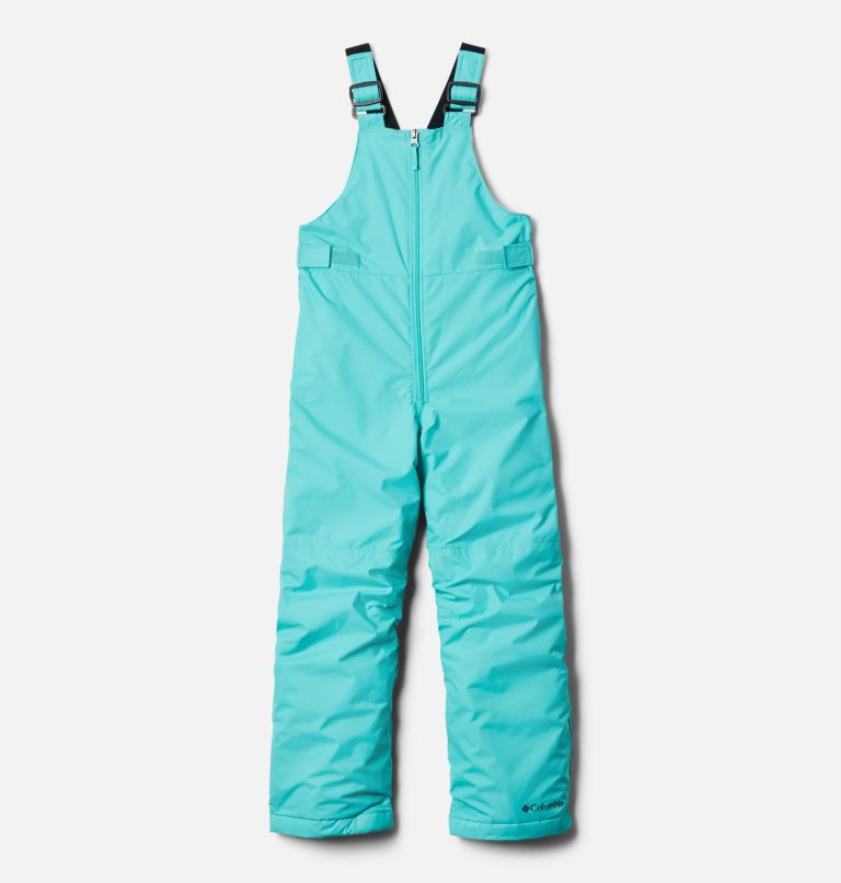 Thumbnail: Girls' Snowslope II Insulated Ski Bib, Color: Dolphin, image 1