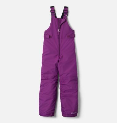 girls purple snow pants