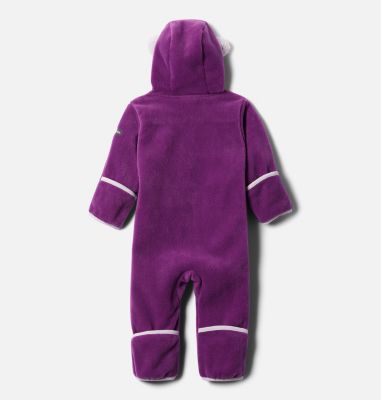 Infant Tiny Bear&trade; II Bunting Tiny Bear&trade; II Bunting | 356 | 0/3, Plum, back