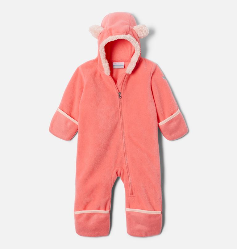 Thumbnail: Infant Tiny Bear II Bunting, Color: Blush Pink, image 3