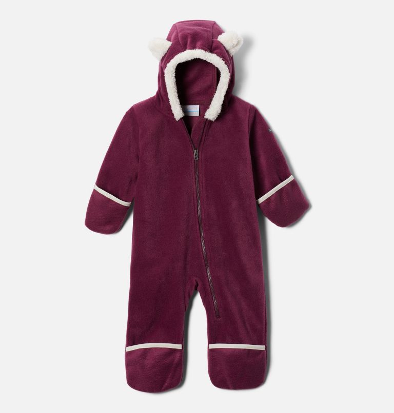 Thumbnail: Infant Tiny Bear II Bunting, Color: Marionberry, image 3