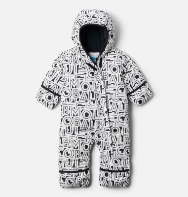 columbia baby down snowsuit