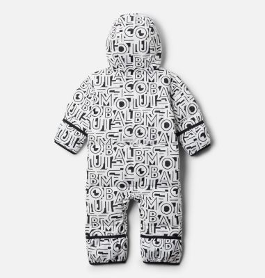 columbia baby bunting suit