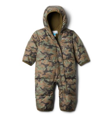 camo baby snowsuit