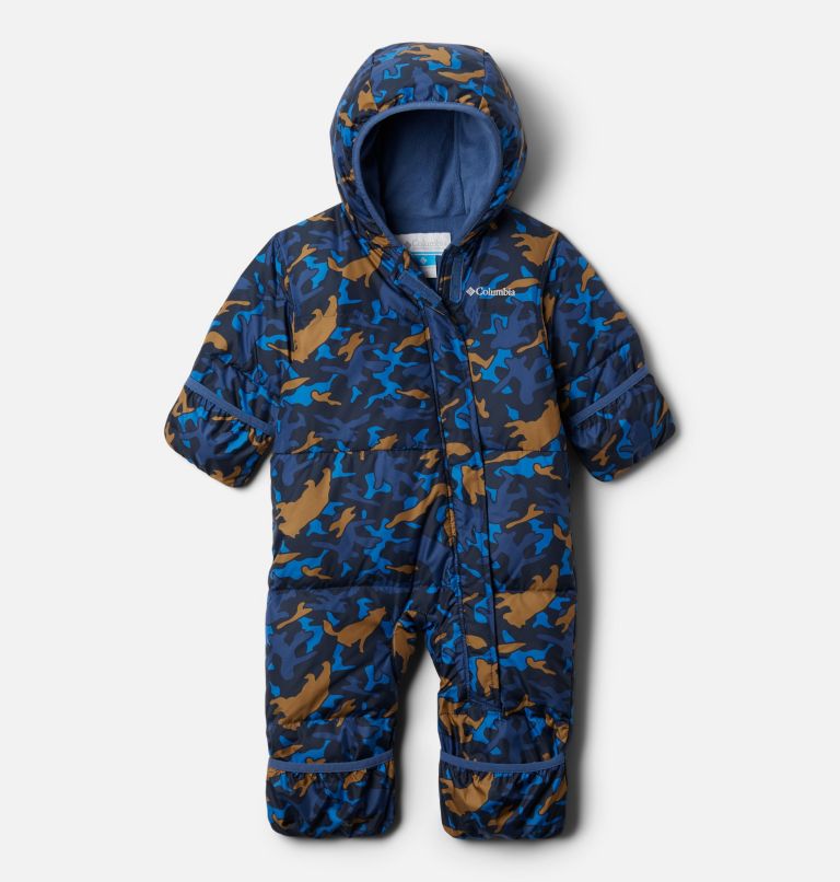 Thumbnail: Snuggly Bunny Baby Bunting, Color: Night Tide Camo Critter, image 3