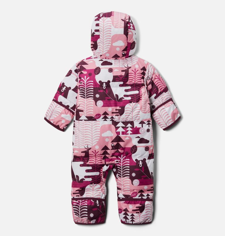 Infant Snuggly Bunny Bunting, Color: Marionberry Winterlands, image 2