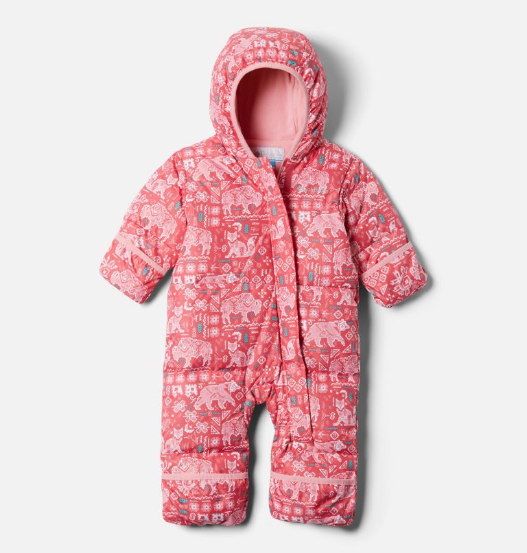 Snuggly Bunny Bunting | 673 | 18/24, Color: Bright Geranium Critter Print, image 3