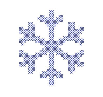 Illustration of snowflake