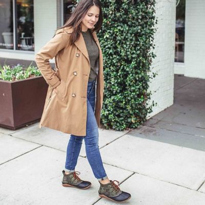 Sorel out and store about leather duck boot