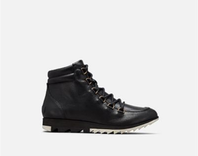  A Harlow Lace boot on a white background 