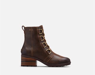  A Cate Lace boot on a white background 