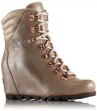 sorel rose gold boots