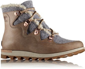 sorel rose gold boots