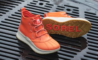 Low heel sorel rain boots new arrivals