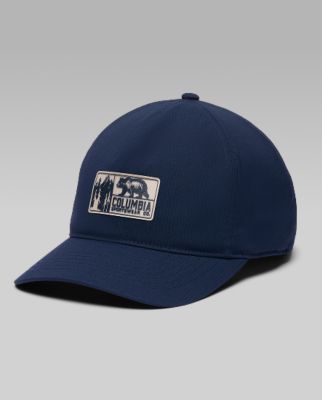 A blue baseball cap