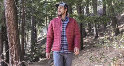 columbia men's down jacket with hood