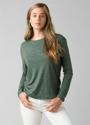 prana women's long sleeve tops