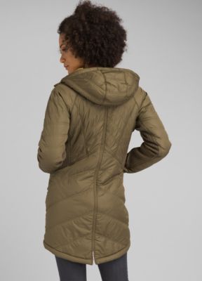 prana diva long hooded jacket