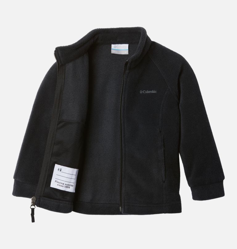 Girls’ Toddler Benton Springs Fleece Jacket, Color: Black