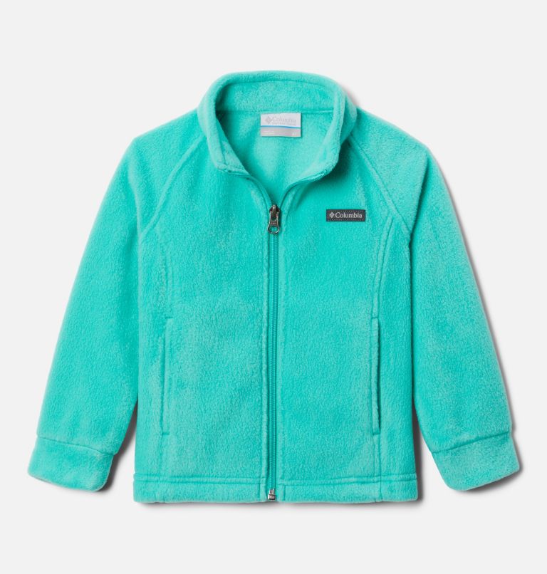 Girls’ Toddler Benton Springs Fleece Jacket, Color: Electric Turquoise