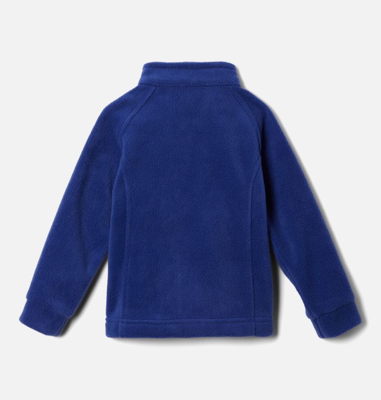 Girls’ Toddler Benton Springs Fleece Jacket, Color: Dark Sapphire, image 2