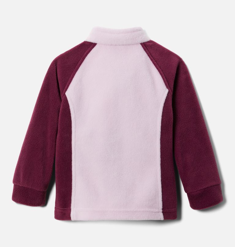 Girls’ Toddler Benton Springs Fleece Jacket, Color: Marionberry, Aura, image 2