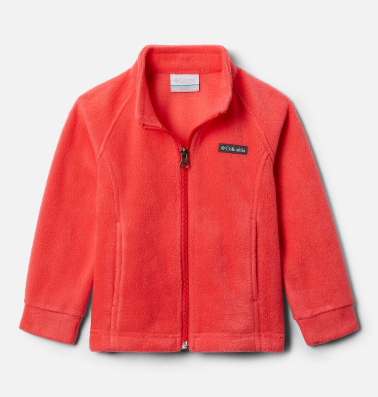 Girls’ Toddler Benton Springs Fleece Jacket, Color: Red Hibiscus
